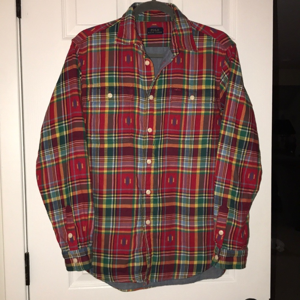 Polo Ralph Lauren colorful button down.